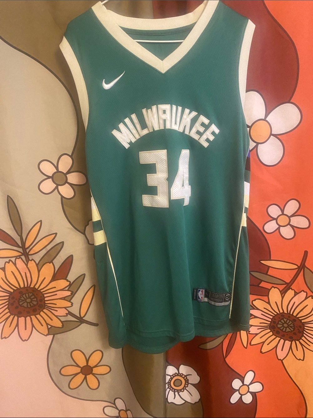 Nike Giannis Antetokounmpo Milwaukee Bucks #34 Basketball Swingman Jersey